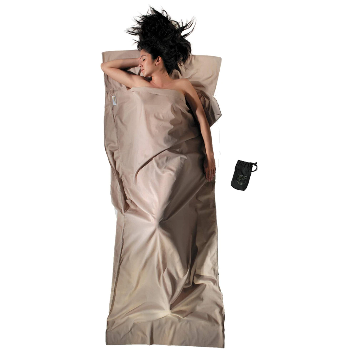 Cocoon INSECT SHIELD TRAVELSHEET ÄGYPTISCHE BAUMWOLLE - Schlafsack Inlett 3 Cocoon INSECT SHIELD TRAVELSHEET ÄGYPTISCHE BAUMWOLLE - Schlafsack Inlett