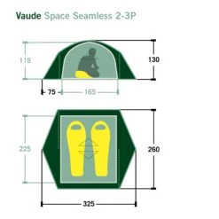 VAUDE SPACE SEAMLESS 2-3P - Kuppelzelt 21 VAUDE SPACE SEAMLESS 2-3P - Kuppelzelt -Outdoor-Ausrüstungsgeschäft 5637736449 dvmemuc space seamless 23p vaude 24