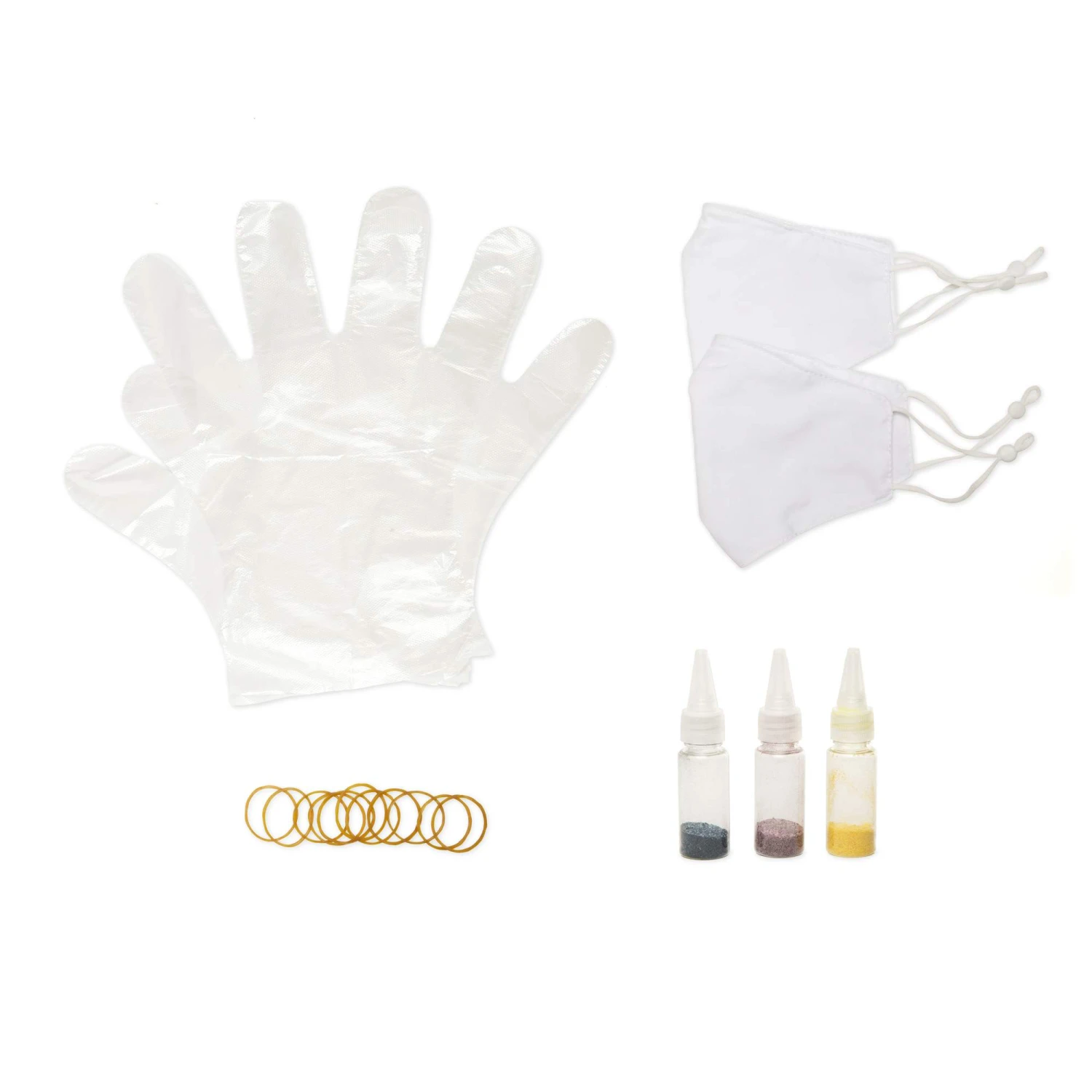 KIKKERLAND TIE DYE MASK KIT - Gesichtsmaske 3 KIKKERLAND TIE DYE MASK KIT - Gesichtsmaske