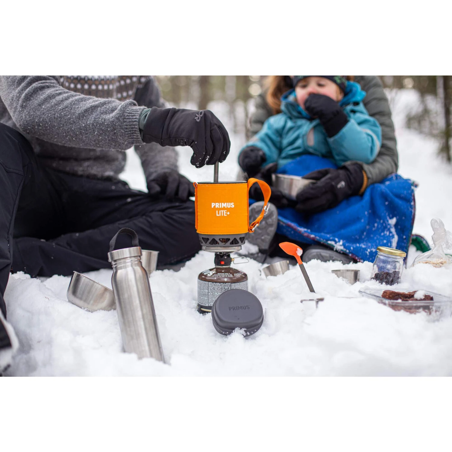 Primus LITE PLUS STOVE SYSTEM ORANGE - Gaskocher 14 Primus LITE PLUS STOVE SYSTEM ORANGE - Gaskocher – Bild 12