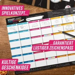 STADT LAND VOLLPFOSTEN - PICASSO EDITION - Reisespiel -Outdoor-Ausrüstungsgeschäft 5637956208 d stadt land vollpfosten picasso edition denkriesen 24