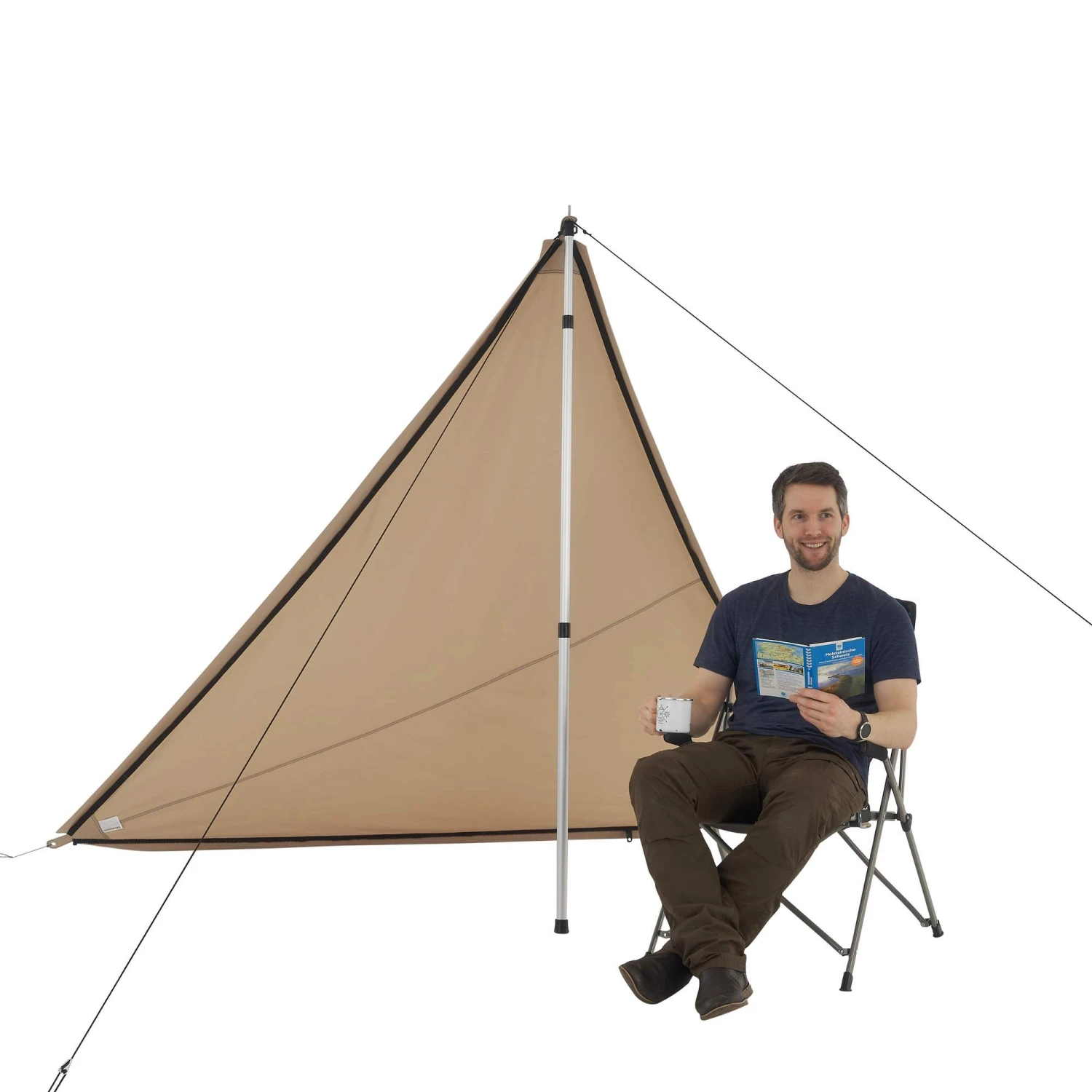 VERBINDBARES SONNENSEGEL TC-ZIP-PROTECT CANVAS SINGLE - Tarp 4 VERBINDBARES SONNENSEGEL TC-ZIP-PROTECT CANVAS SINGLE - Tarp – Bild 2