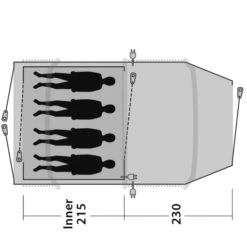 Outwell STARHILL 4A - Familienzelt -Outdoor-Ausrüstungsgeschäft 5638031667 o starhill 4a outwell 24