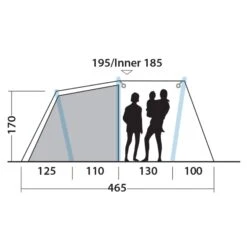 Outwell STARHILL 4A - Familienzelt -Outdoor-Ausrüstungsgeschäft 5638031667 r starhill 4a outwell 24